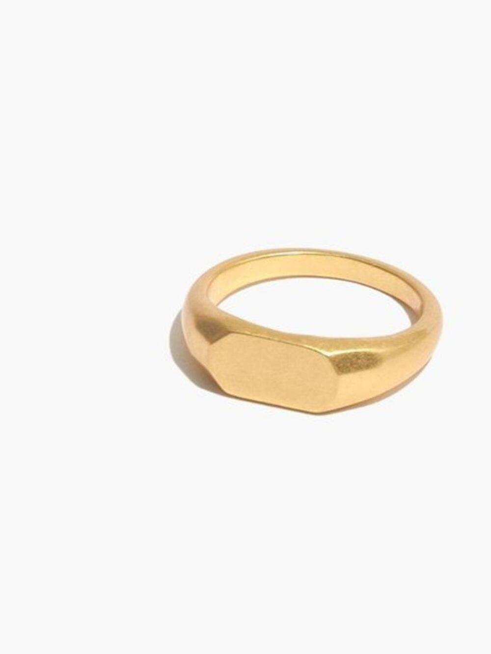 Madewell Slim Signet Ring